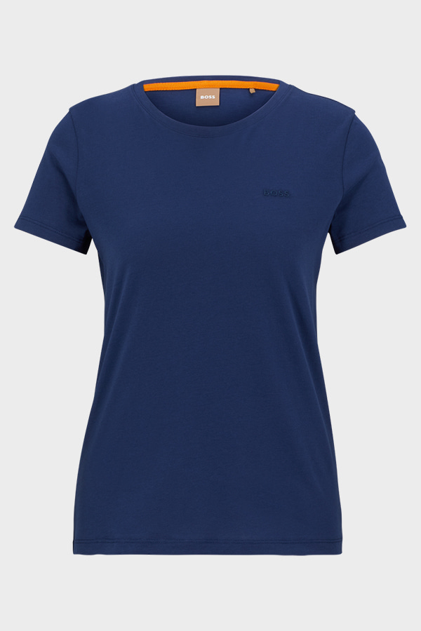 ΜΠΛΟΥΖΑ T-SHIRT BOSS - 407 ΜΠΛΕ